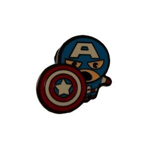 Disney Trading Pin Marvel Kawaii Art Mystery Collection Avengers Captain America